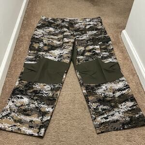 Huntworth Men's 4XL Disruption Camo Hunting Pants Lightweight Digital